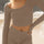 Scoop Neck Long Sleeve Top and Shorts Set | Hanalas