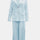 Side Striped Long Sleeve Blazer and Pants Set | Hanalas