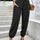 Smocked High Rise Joggers with Pockets | Hanalas