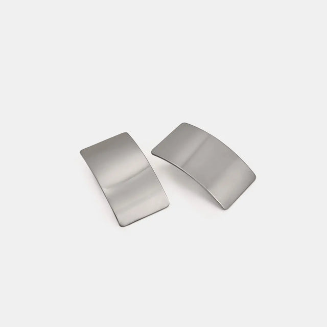 Stainless Steel Rectangle Earring Trendsi Hanalas