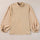 Swiss Dot Mock Neck Balloon Sleeve Blouse Trendsi Hanalas