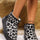 Thermal Animal Print Platform Boots Trendsi Hanalas