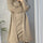 V-Neck Cami Dress and Open Front Cardigan Sweater Set | Hanalas
