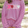 Valentine’s Day XOXO Heart Sequin Corded Long Sleeve Top and Shorts Set | Hanalas
