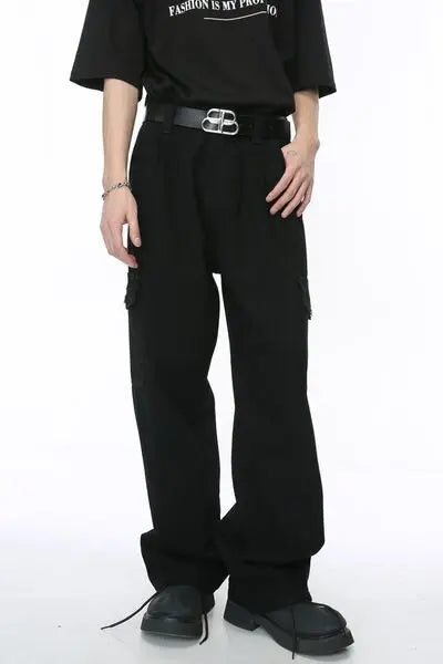 Wide Leg Jeans with Pockets | Hanalas