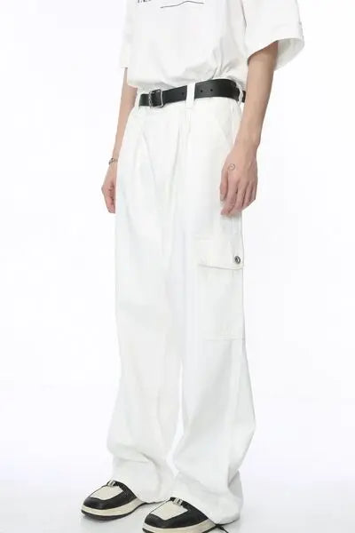 Wide Leg Jeans with Pockets | Hanalas