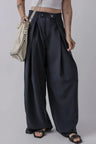 Wide Leg Pants with Pockets Trendsi Hanalas