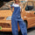 Wide Strap Wide Leg Denim Overalls Trendsi Hanalas