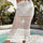 Tied Hollow Out Cover-Up Skirt | Hanalas