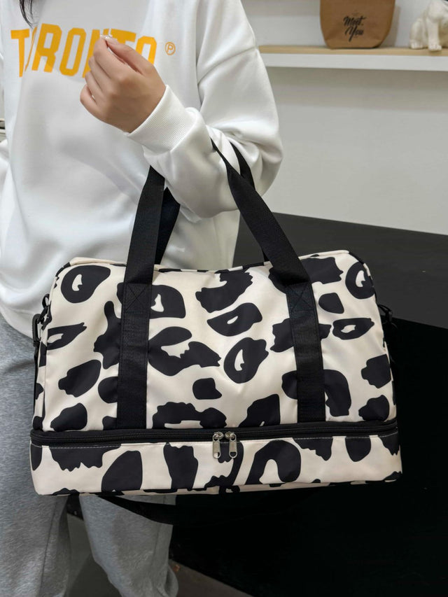 Oxford Cloth Leopard Travel Bag Trendsi Hanalas