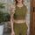 Eyelet Round Neck Tank and shorts Sweater Set | Hanalas