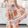 Printed Smocked Back Ricrac Trim Cami Dress | Hanalas