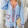 Devine Tie Front Contrast Plaid Shirt and Shorts Set | Hanalas