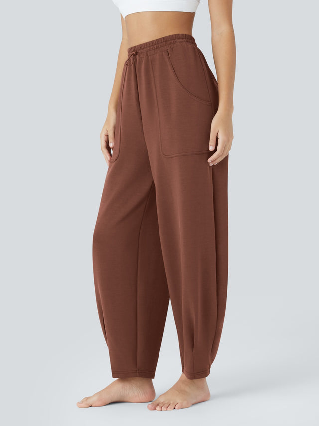 Lovelet Drawstring Pants with Pockets | Hanalas