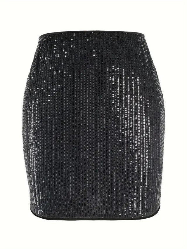 Sequin Mini Skirt | Hanalas