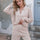 Johnny Collar Long Sleeve Top and Shorts Sweater Set | Hanalas