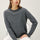 Be Cool Striped Trim Round Neck Long Sleeve Sweater Trendsi Hanalas