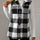 Plaid Button Up Vest Coat | Hanalas