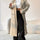 Collared Neck Long Sleeve Longline Trench Coat | Hanalas