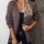 Cable-Knit Open Front Long Sleeve Cardigan Trendsi Hanalas