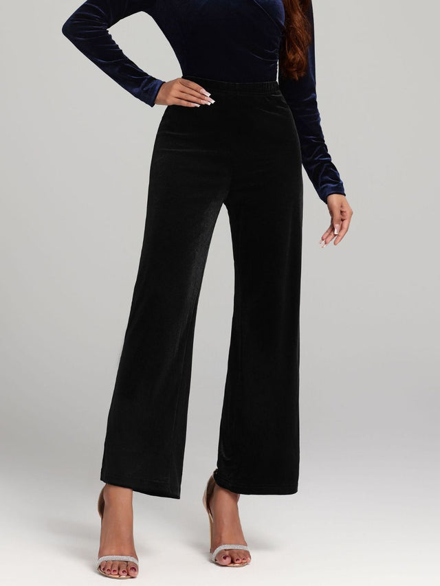 High Waist Wide Leg Pants | Hanalas