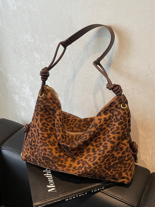 Suede Large Shoulder Bag Trendsi Hanalas