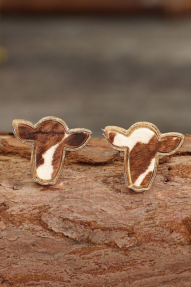 Bull Head Alloy Stud Earrings | Hanalas