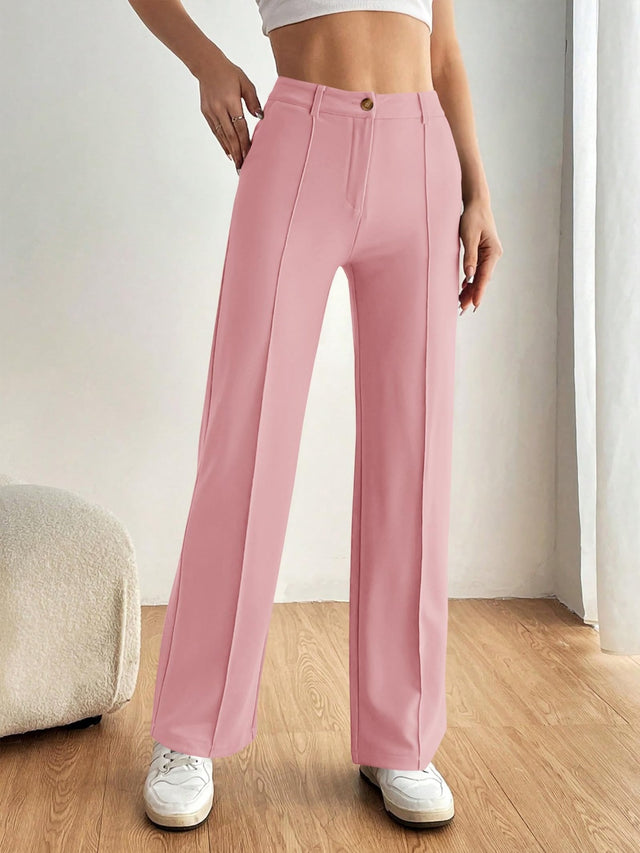 High Waist Wide Leg Pants | Hanalas