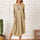 Pocketed Round Neck Long Sleeve Tee Dress - Hanalas