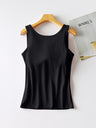 Round Neck Tank with Bra