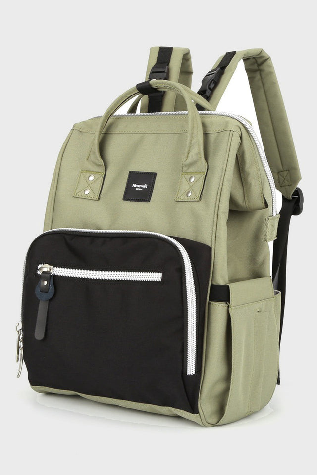 Himawari Waterproof Canvas Backpack Bag with Side Pockets | Hanalas