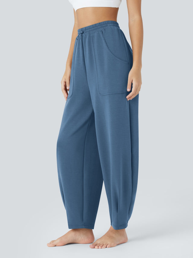 Lovelet Drawstring Pants with Pockets | Hanalas