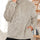 Fuzzy Zip Up Long Sleeve Jacket | Hanalas