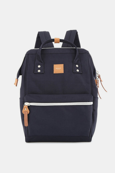 Himawari Water Resistant Canvas Backpack Bag with Side Pockets | Hanalas