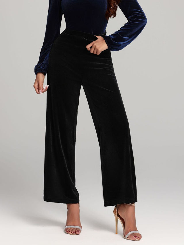 High Waist Wide Leg Pants | Hanalas