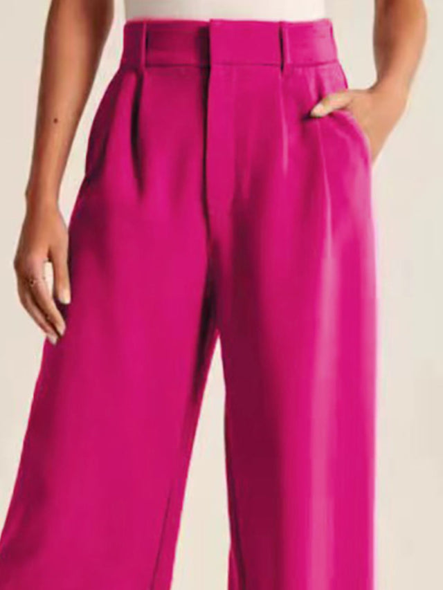 High Waist Wide Leg Pants | Hanalas