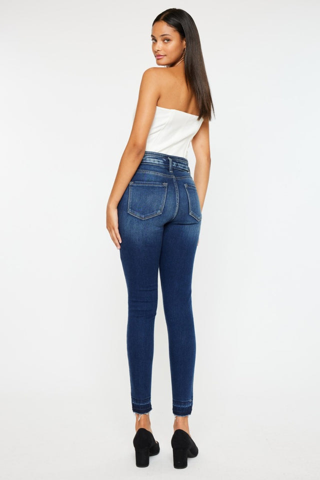 Kancan Full Size High Rise Ankle Skinny Jeans | Hanalas