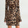 Leopard Backless Long Sleeve Mini Dress | Hanalas