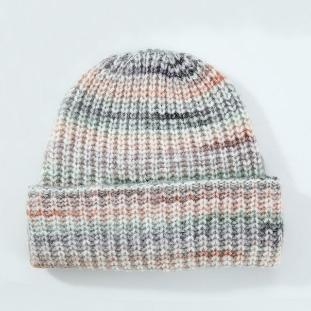 Thermal Contrast Knit Hat | Hanalas