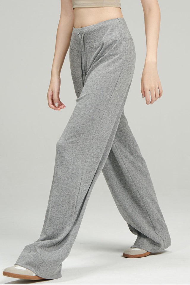 Basic Bae Drawstring Wide Leg Pants | Hanalas