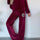 Full Size Boat Neck Long Sleeve Top and Pants Set | Hanalas