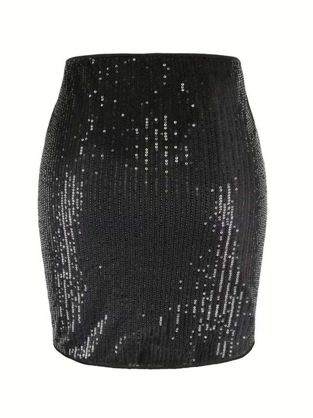 Sequin Mini Skirt | Hanalas