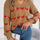 Heart Johnny Collar Long Sleeve Sweater | Hanalas