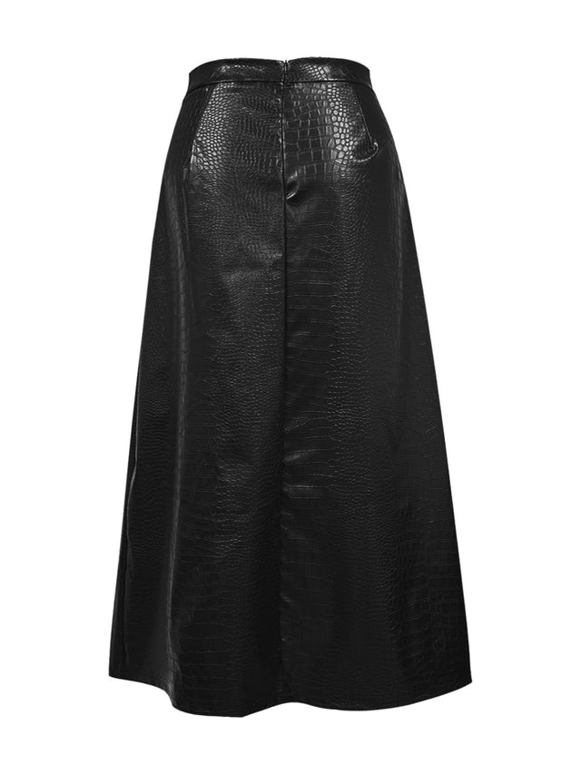 High Waist Midi Skirt | Hanalas