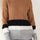 Color Block Round Neck Dropped Shoulder Sweater | Hanalas