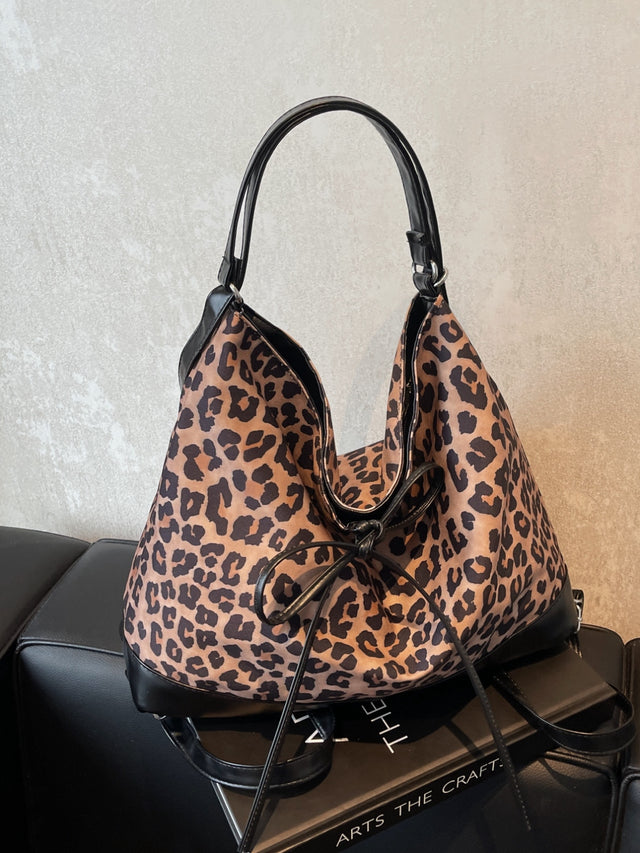 Leopard Dual Purpose Crossbody Bag | Hanalas