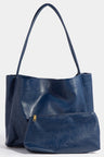 Fame Faux Leather Tote Bag | Hanalas