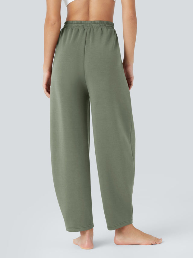 Lovelet Drawstring Pants with Pockets | Hanalas