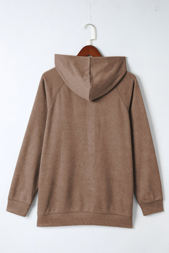 Drawstring Long Sleeve Oversize Hoodie | Hanalas