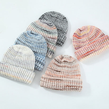 Thermal Contrast Knit Hat | Hanalas